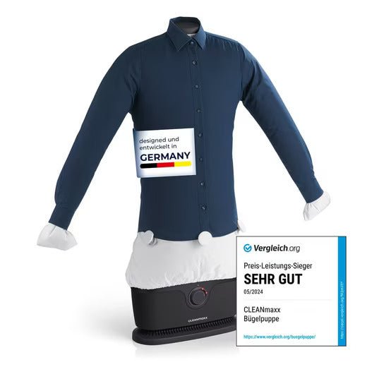 Air - cosy Premium Bügelpuppe – Automatisches Bügelsystem für Kleidung - Air - cosy