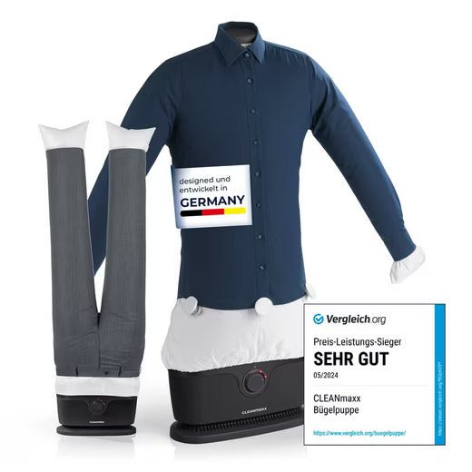 Air - cosy Premium Bügelpuppe – Automatisches Bügelsystem für Kleidung - Air - cosy